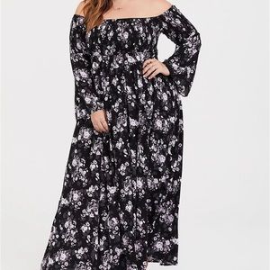 Torrid Floral Maxi Dress